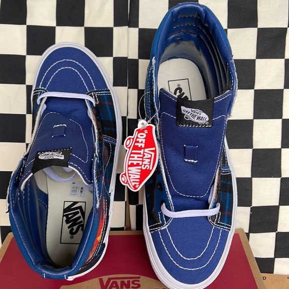 Vans Sk8-Hi Bolt Big Reveal Closet Navy/White Men’s sneakers - Picture 13 of 16